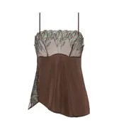 【SALE】ゴールドレーベル バイ トリンプ3085 キャミソール, ブラウン, product image number 0